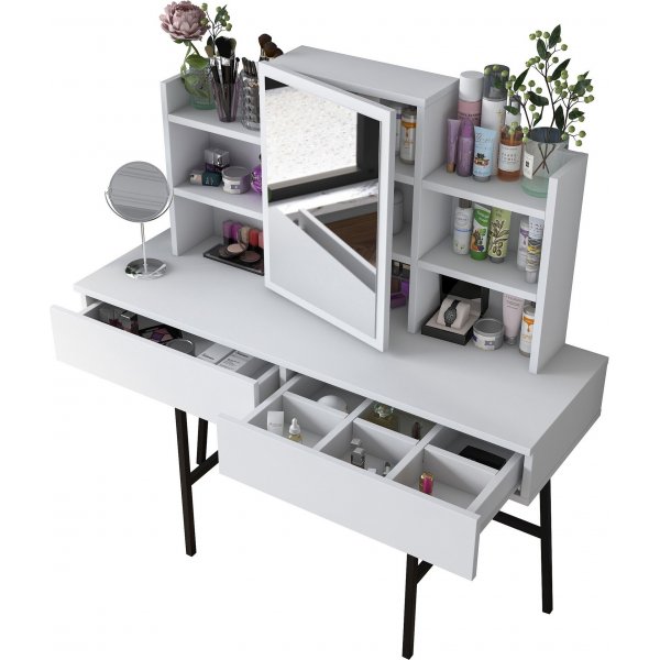 Bijou sminkbord 126 - Vit Bijou sminkbord 126 - Vit