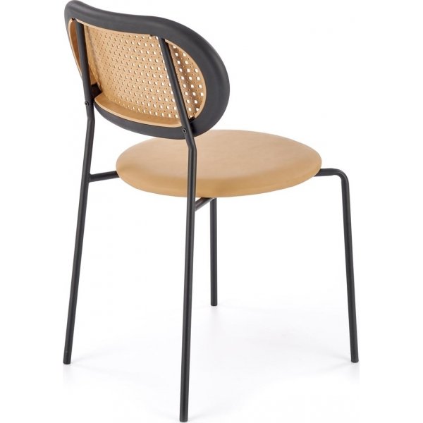 Chaise de salle  manger Cadeira 524 - Marron clair