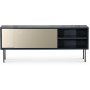 Volume mediabnk 132 cm - Antracit / Mssing