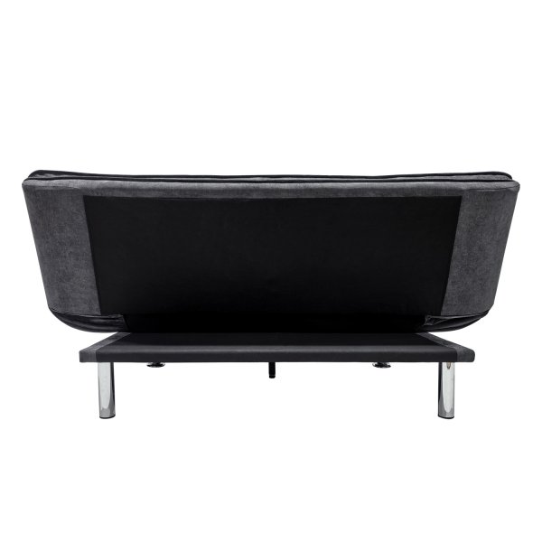 Bäddsoffa Skara – Mörkgrå tyg | 180 cm Bäddsoffa Skara – Mörkgrå tyg | 180 cm