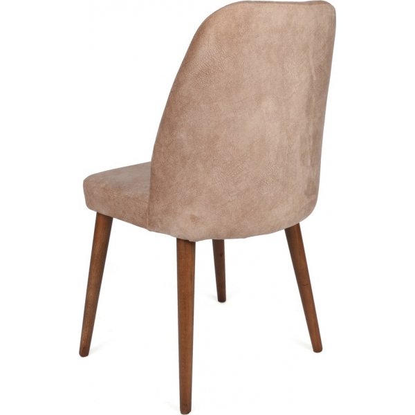 Alfred matstolsset - Beige/valnöt Alfred matstolsset - Beige/valnöt