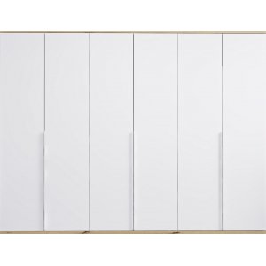 Armoire Lyn 270 x 52 x 206 cm - Blanc