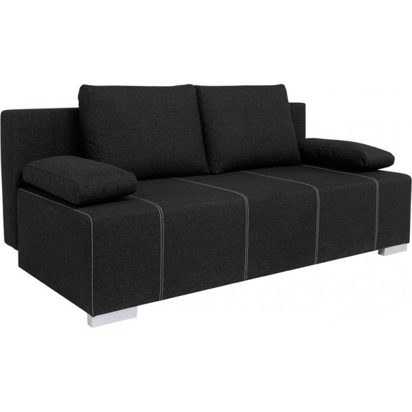 Canapé lit 3 places Street - Noir Canapé lit 3 places Street - Noir