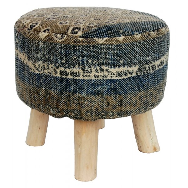 Sittpuff Travnik vintage - Bl