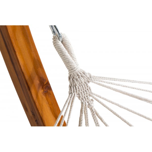 Hedvig hngmatta - Natur/Vit