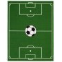 Fotbollsmatta - Grn - 133x170 cm