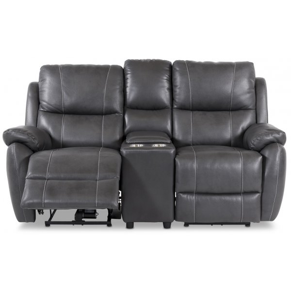 Biosoffa 2-sits recliner elektrisk gr