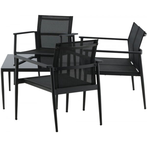 Groupe de canapés Break - Noir Groupe de canapés Break - Noir