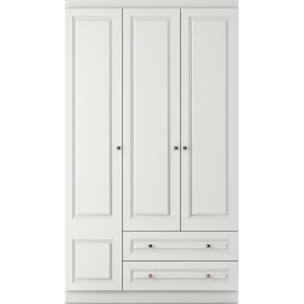 Inci garderob 105 x 50 x 210 cm - Vit