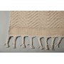 Loke matta - Vit/beige