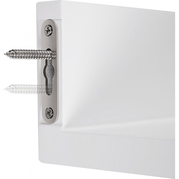 Yasmine wandplank - Wit Yasmine wandplank - Wit