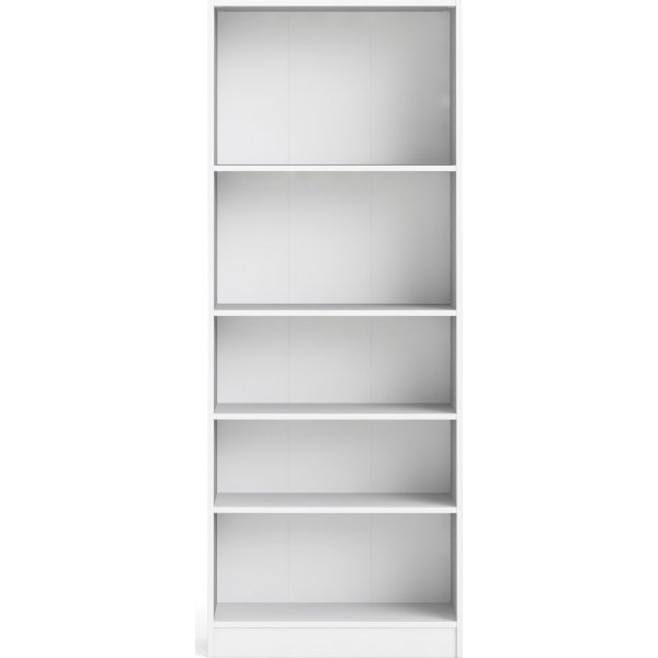 Bibliothèque haute et large Basic - Blanc Bibliothèque haute et large Basic - Blanc