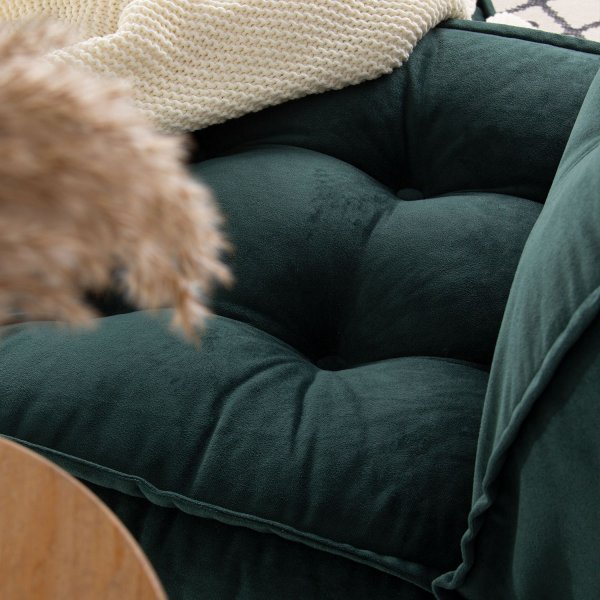 Fauteuil Faldi / Vert pétrole Fauteuil Faldi / Vert pétrole