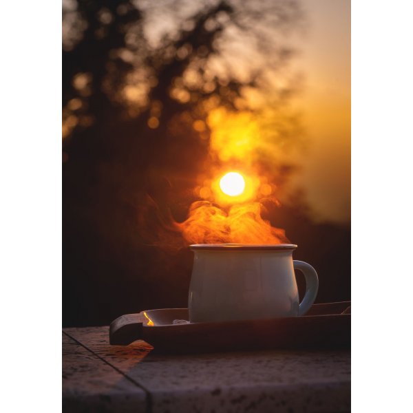 Poster - Morning coffee
