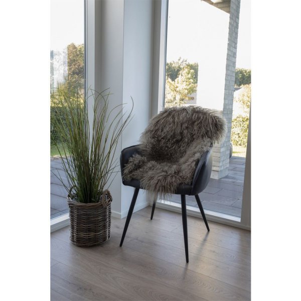 Mongolian lammskinn - Brun - 50x90 Mongolian lammskinn - Brun - 50x90