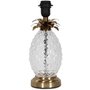 Lampfot Ananas H34 - Mssing / Glas