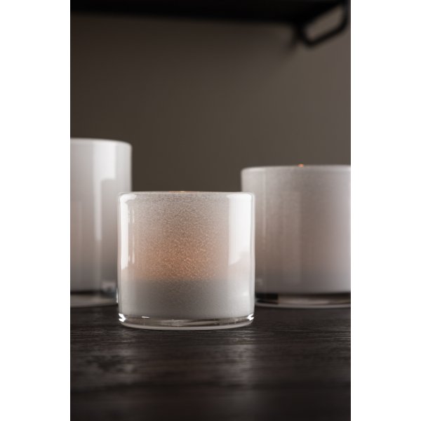 Glora lykta Ø8 cm - Vit Glora lykta Ø8 cm - Vit