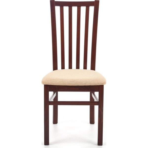 Chaise Libby - Noyer / Beige