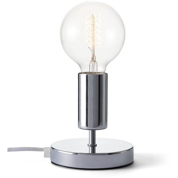 Spartan bordslampa - Krom
