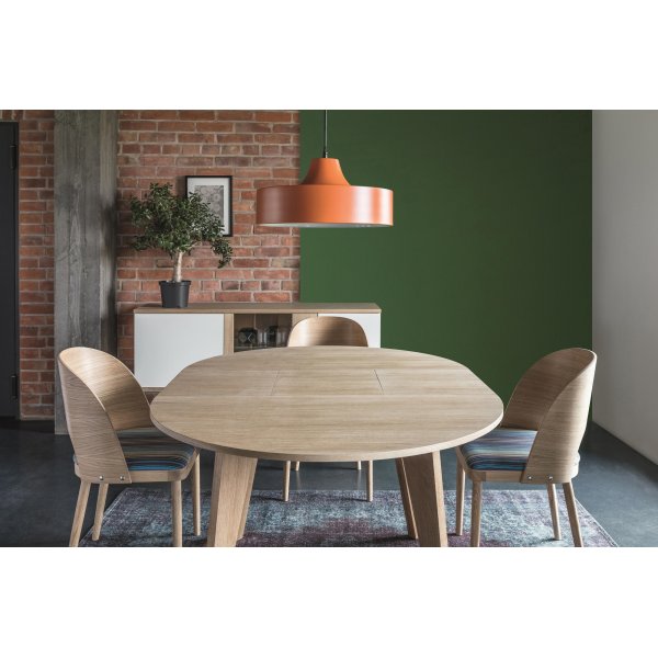 Senales eettafel 115-155 x 115 cm - Elke kleur