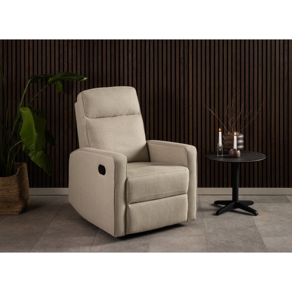 Fauteuil inclinable Asila - Beige