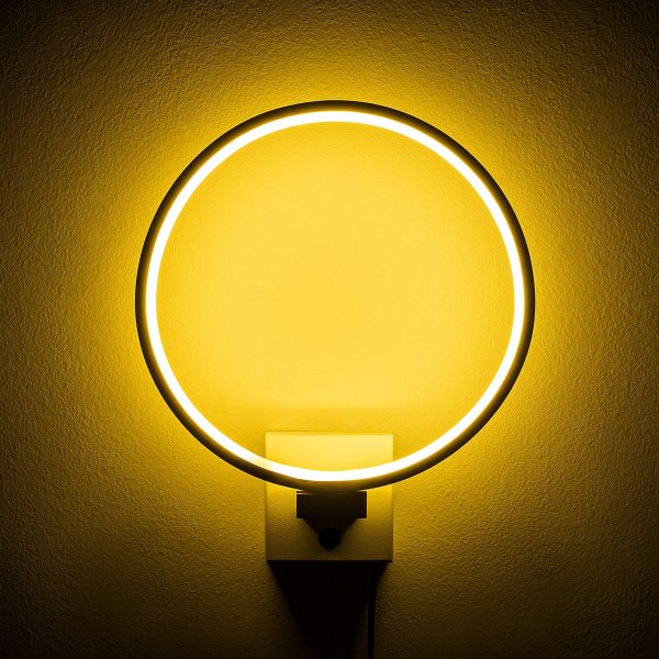 Haldur wandlamp ring - Wit