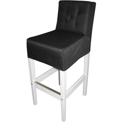 Brixton barstol - Vit/svart + Mbelvrdskit fr textilier