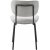 Chaise de salle  manger Bison - Blanc cass