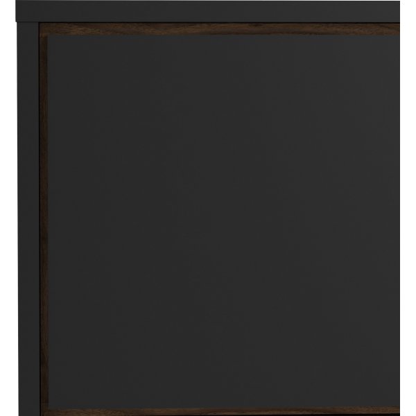 Banc multimédia Ry - Noir/noyer Banc multimédia Ry - Noir/noyer