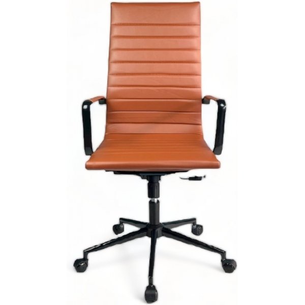 Chaise de bureau Bety H:105 cm - Caramel