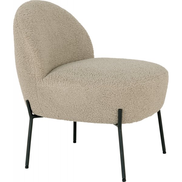 Fauteuil Merida - Gris/marron