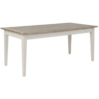 Hvaler matbord 180 cm - Antikgrå / ljusbetsad ek Hvaler matbord 180 cm - Antikgrå / ljusbetsad ek