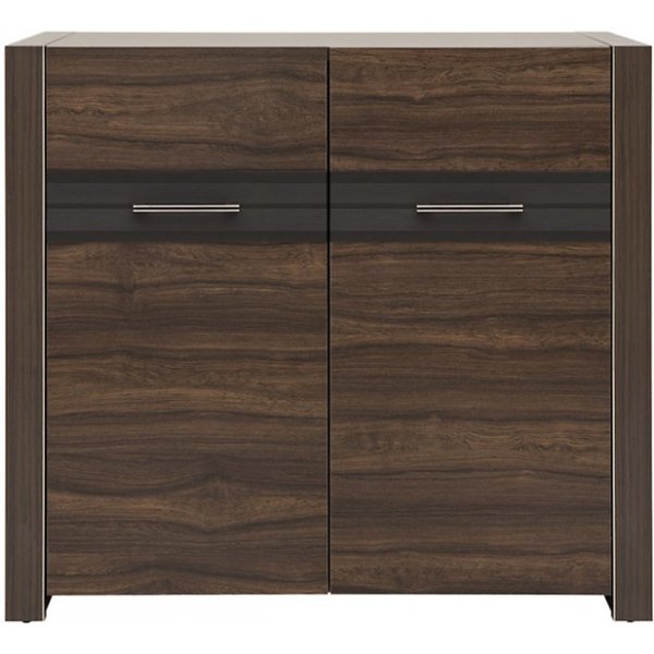Sindra sideboard 2 drrar - Valnt