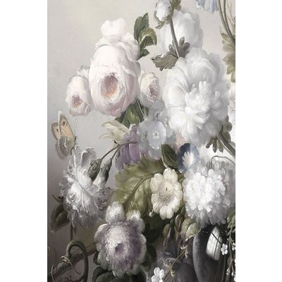 Glastavla Flowers nr 2 - 120x80 cm