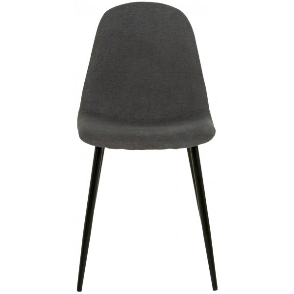 Chaise Carisma en tissu gris foncé Chaise Carisma en tissu gris foncé