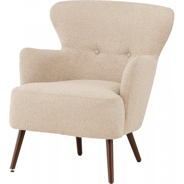 Fauteuil Lincoln - Bouclè beige Fauteuil Lincoln - Bouclè beige