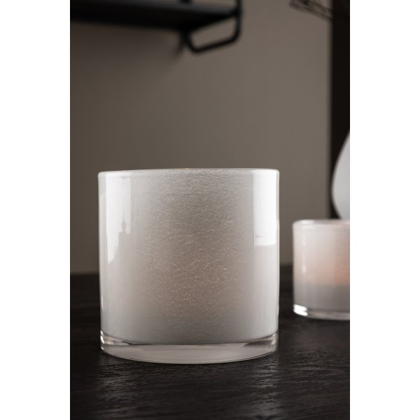 Lanterne Glora 12 cm - Blanc