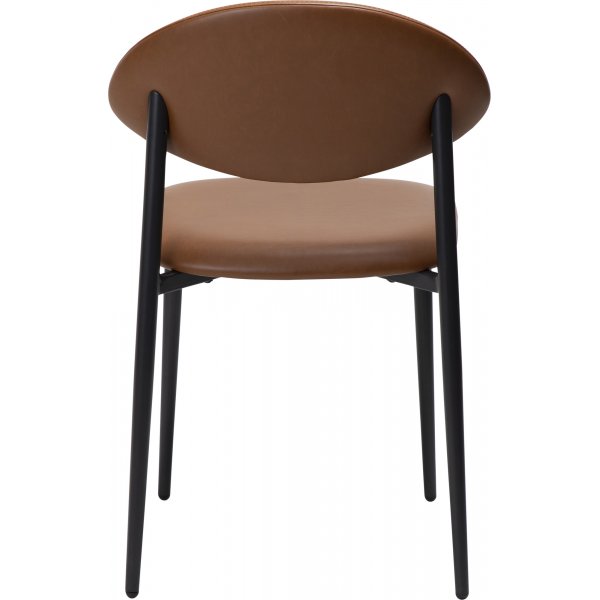 Chaise de salle à manger Tush - PU marron clair Chaise de salle à manger Tush - PU marron clair