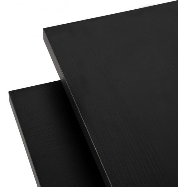 Sanctuary soffbord 110 x 45 cm - Svart trä Sanctuary soffbord 110 x 45 cm - Svart trä