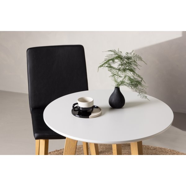 Leonora eettafel 65 cm - Wit