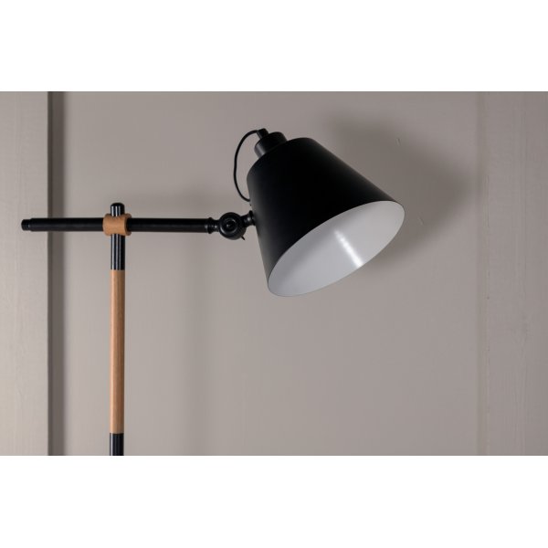 Princip golvlampa - Svart