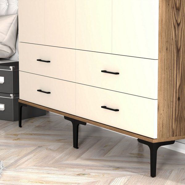 Kumsal garderob 14 Valnöt/cream Kumsal garderob 14 Valnöt/cream