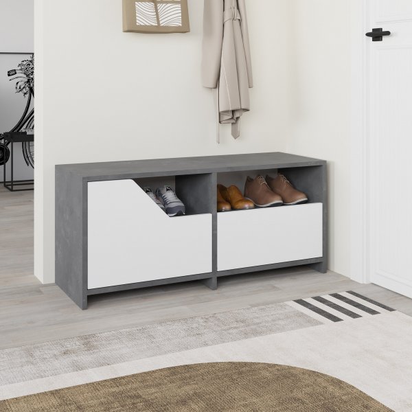 Banc d\\\'entrée Nexus - Gris/blanc Banc d\\\'entrée Nexus - Gris/blanc