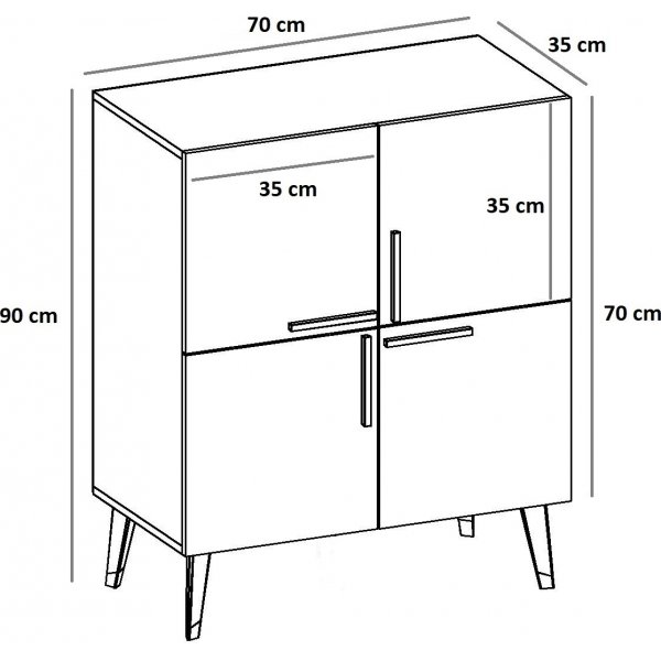 Makro skåp - Safir ek Makro skåp - Safir ek