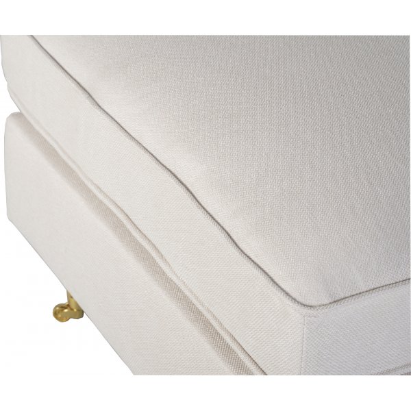Fotpall Howard i beige tyg - Watford Deluxe Fotpall Howard i beige tyg - Watford Deluxe