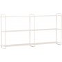 Lyon vgghylla 63 x 122 cm - Beige