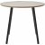 Table basse Aalst 55 cm - Noir/beige