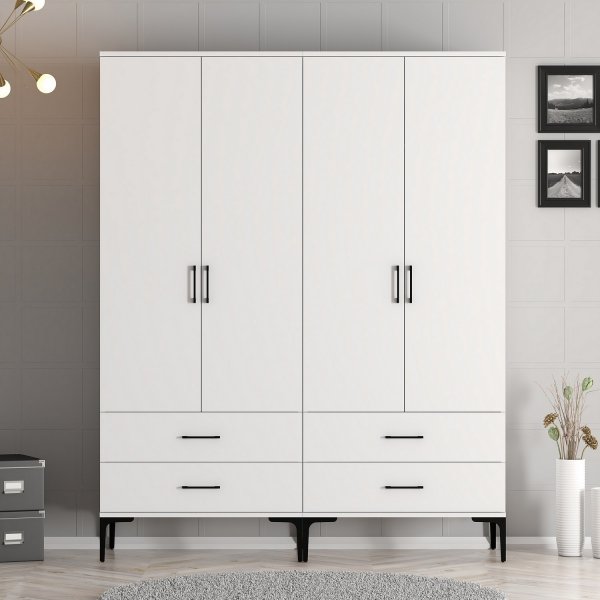 Armoire Kumsal 14 Blanc
