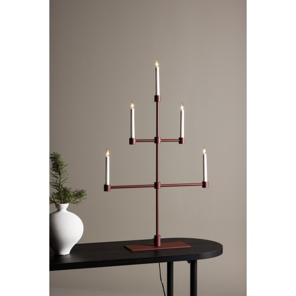 Lampe de table Avoriaz - Rouge