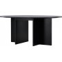 Strada matbord 120-170 x 120 cm - Svart